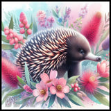 Floral Echidna 20 OZ Sublimation Wrap