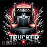 Trucker Tumbler 20 OZ Sublimation Wrap