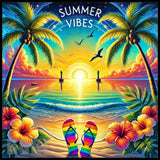 Summer Vibes 8 20 OZ Sublimation Wrap