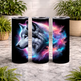Cosmic Wolf 5 20 OZ Wrap Mockup