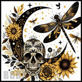 Golden Skull 20 OZ Sublimation Wrap