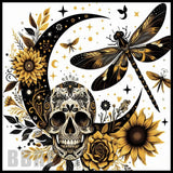 Golden Skull 20 OZ Sublimation Wrap