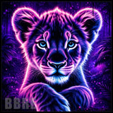 Neon Lion 2 20 OZ Sublimation Wrap