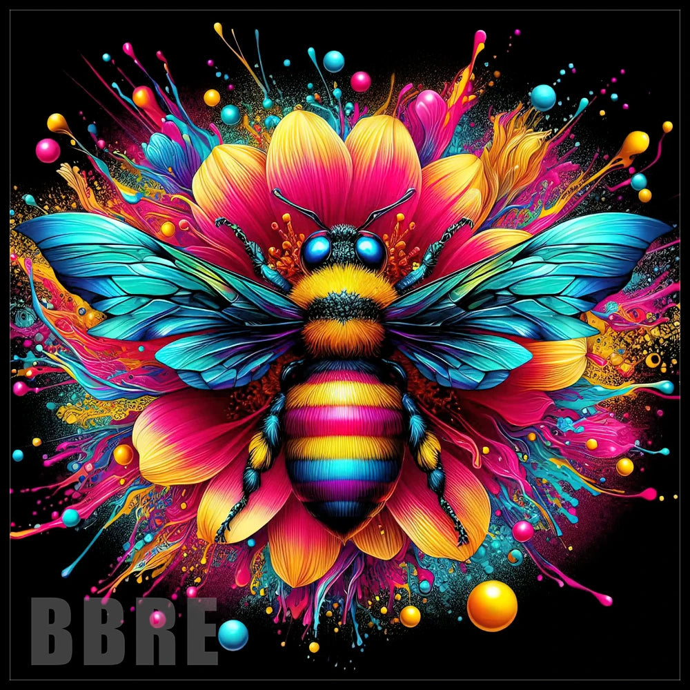 Vibrant Bee 20 OZ Sublimation Wrap