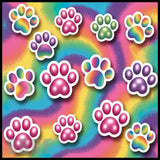 Rainbow Paw 20 OZ Sublimation Wrap