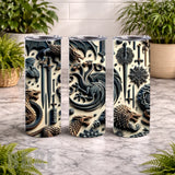 Dragon Sword 20 OZ Wrap Mockup