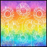Sunflower Rainbow 20 OZ Sublimation Wrap