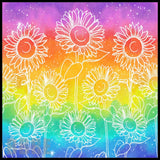 Sunflower Rainbow 20 OZ Sublimation Wrap