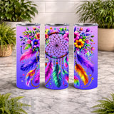 Colorful Dreamcatcher 20 OZ Wrap Mockup