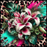 Floral Burst 4 20 OZ Sublimation Wrap