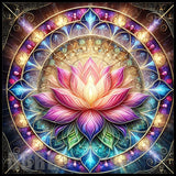 Lotus Mandala 20 OZ Sublimation Wrap
