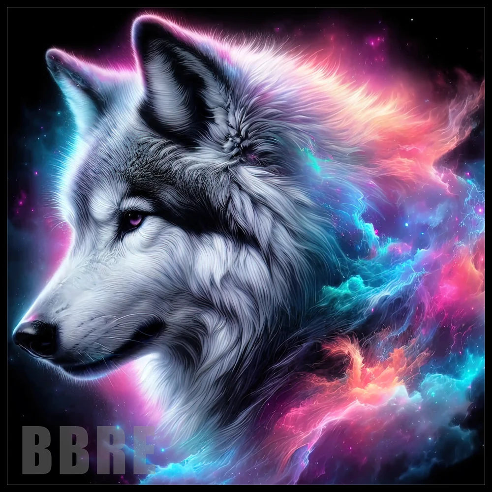 Cosmic Wolf 8 20 OZ Sublimation Wrap