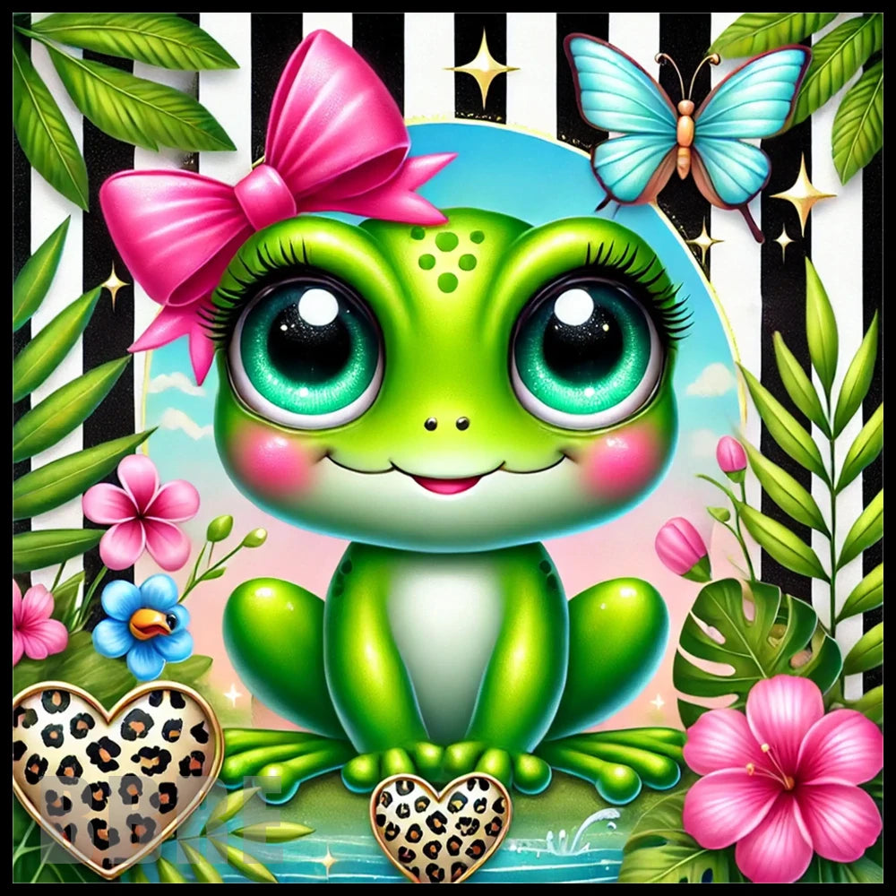 Cute Frog 20 OZ Sublimation Wrap