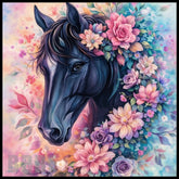 Floral Horse 5 20 OZ Sublimation Wrap