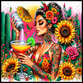 Sunflower Beauty 3 20 OZ Sublimation Wrap