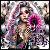 Anti-social Butterfly 2 20 OZ Sublimation Wrap