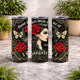 Gangster Girl 20 OZ Wrap Mockup