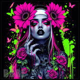Gothic Floral 2 20 OZ Sublimation Wrap
