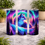Aurora Fox 20 OZ Wrap Mockup