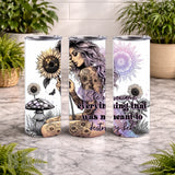 Sunflower Spirit 20 OZ Wrap Mockup