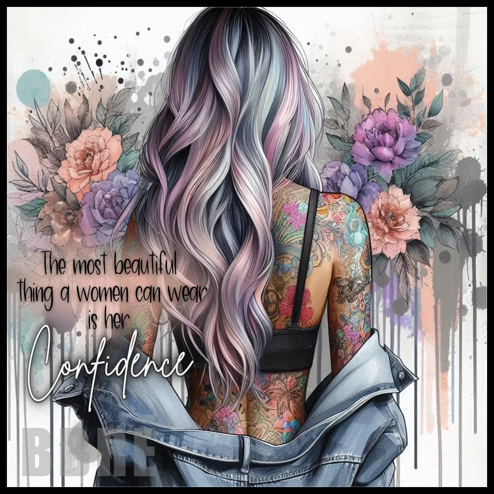 Confidence Tumbler 20 OZ Sublimation Wrap