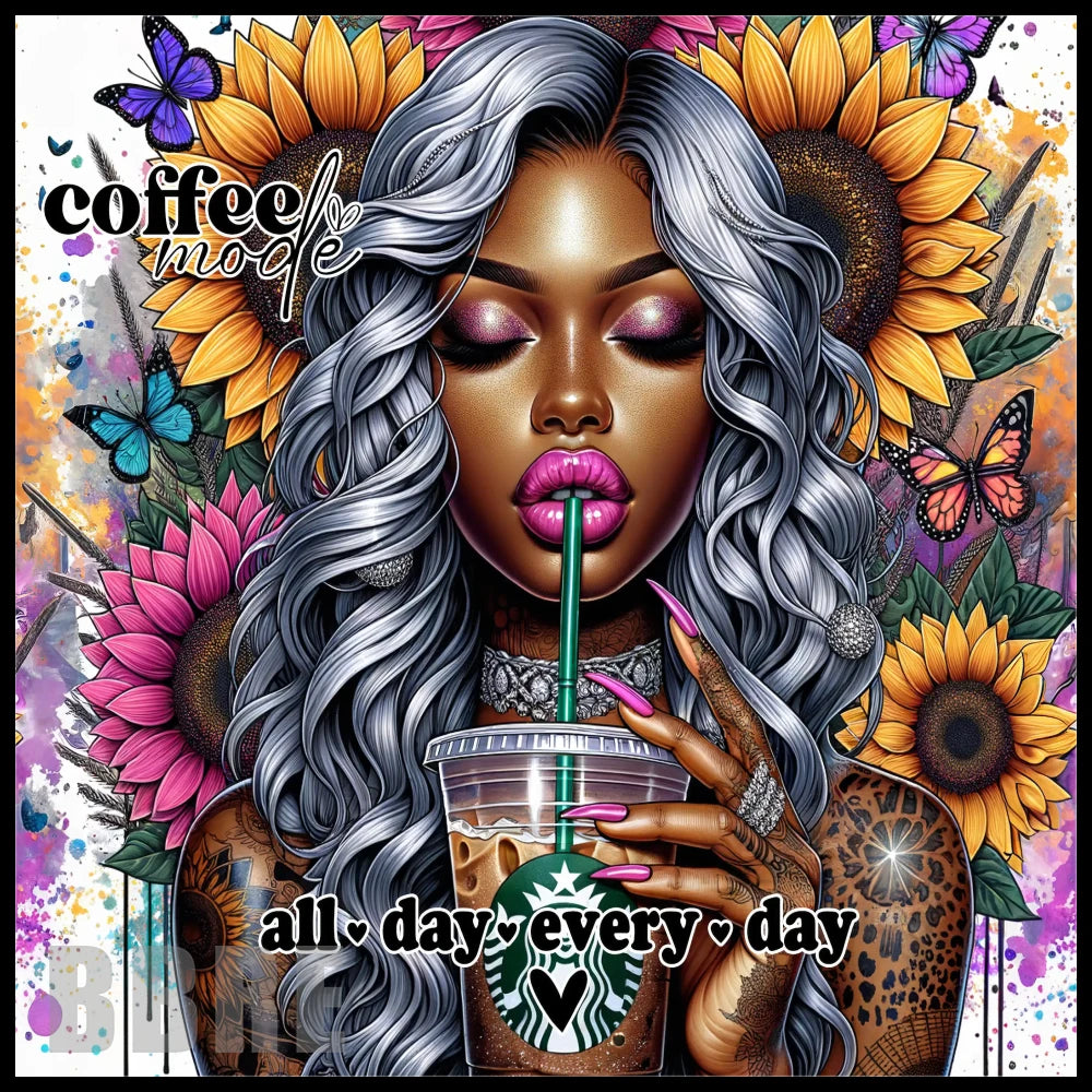 Coffee Mode 20 OZ Sublimation Wrap