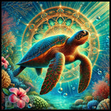 Sea Turtle 20 OZ Sublimation Wrap