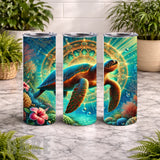 Sea Turtle 20 OZ Wrap Mockup