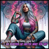 Beautifully Bold 20 OZ Sublimation Wrap