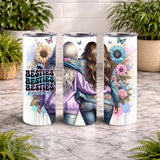 Besties Forever 20 OZ Wrap Mockup