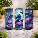 Mystical Dragon 20 OZ Wrap Mockup