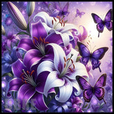 Floral Butterfly 20 OZ Sublimation Wrap