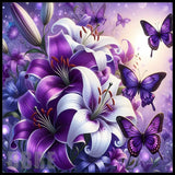 Floral Butterfly 20 OZ Sublimation Wrap