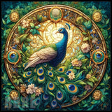 Peacock Elegance 2 20 OZ Sublimation Wrap