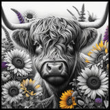 Highland Cow 4 20 OZ Sublimation Wrap