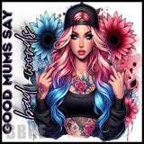 Bold Floral 3 20 OZ Sublimation Wrap
