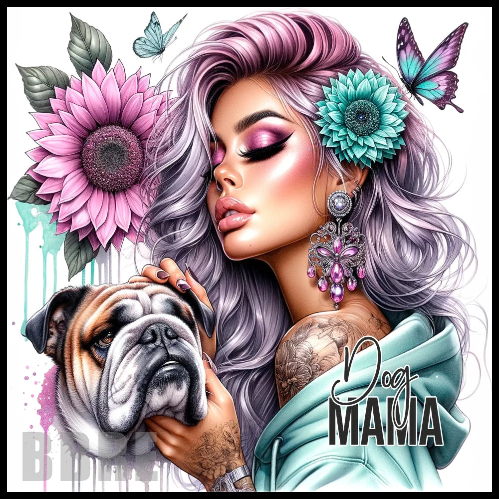 Dog Mama 20 OZ Sublimation Wrap