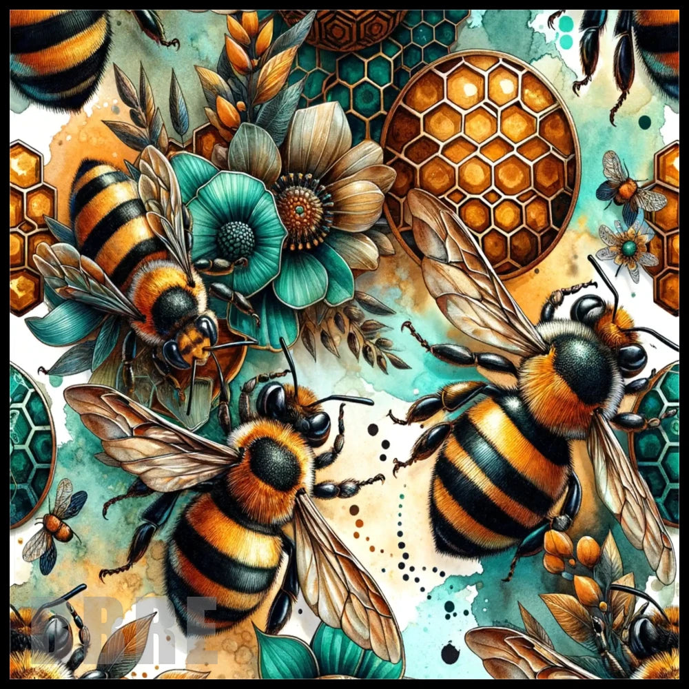 Bee Blossom 20 OZ Sublimation Wrap