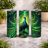 Majestic Peacock 20 OZ Wrap Mockup