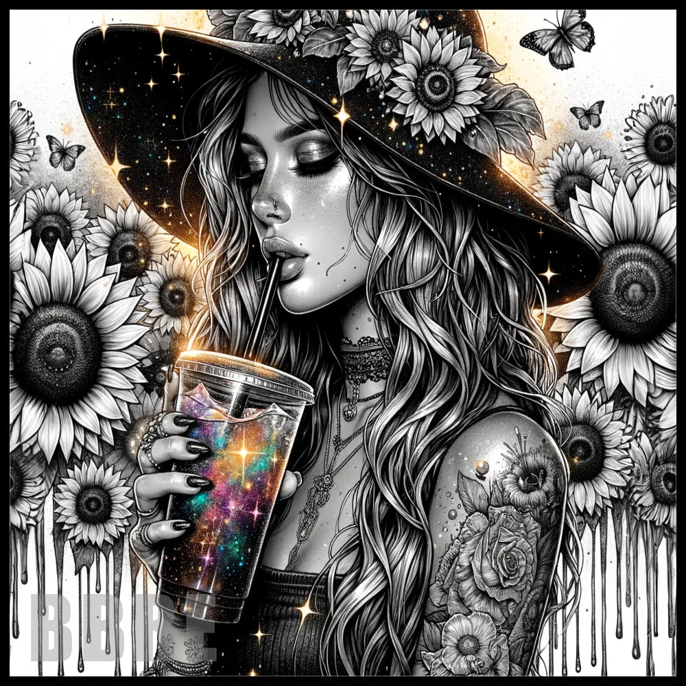Sunflower Goddess 20 OZ Sublimation Wrap