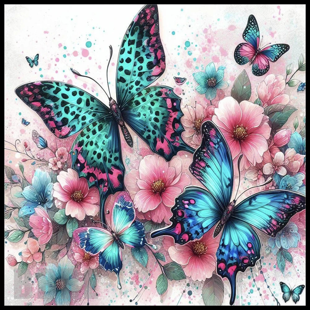 Butterfly Bloom 11 20 OZ Sublimation Wrap