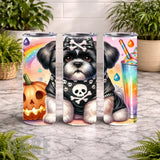 Skull Puppy 20 OZ Wrap Mockup