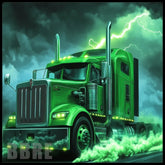 Green Truck 20 OZ Sublimation Wrap
