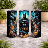 Heroic Batman 20 OZ Wrap Mockup