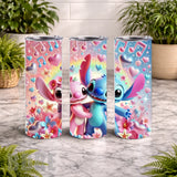 Cute Characters 20 OZ Wrap Mockup