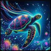 Neon Turtle 20 OZ Sublimation Wrap