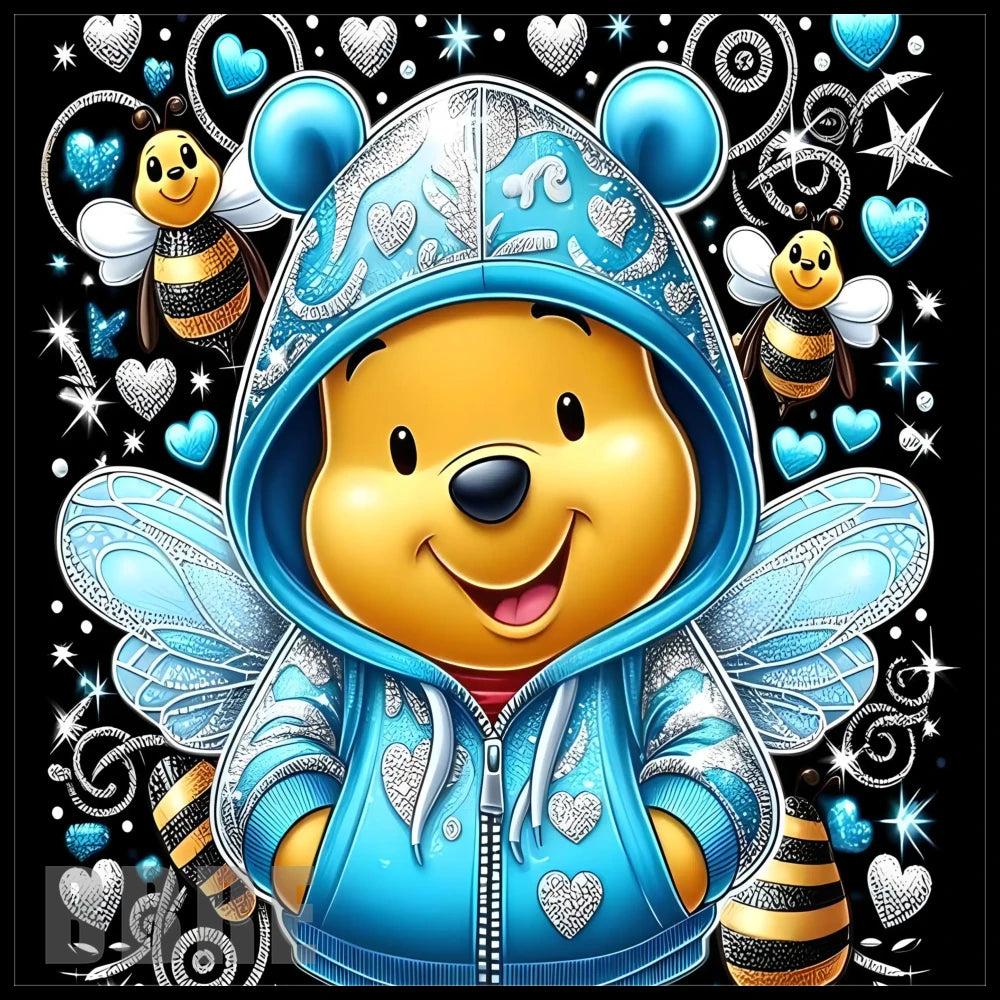 Bee Bear 20 OZ Sublimation Wrap