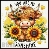 Sunshine Cow 20 OZ Sublimation Wrap