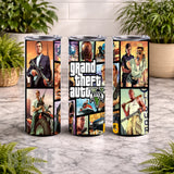 Gta V Tumbler 20 OZ Wrap Mockup