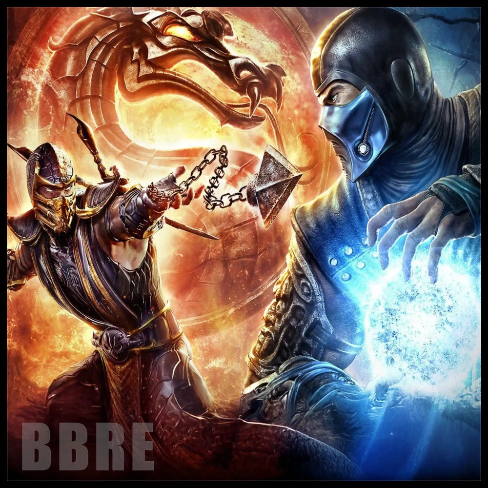 Mortal Kombat 20 OZ Sublimation Wrap